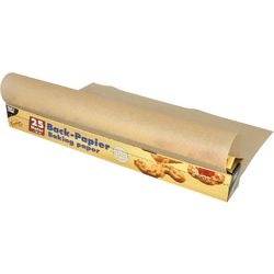 Papier sulfurisé papstar 25 m x 38 cm marron