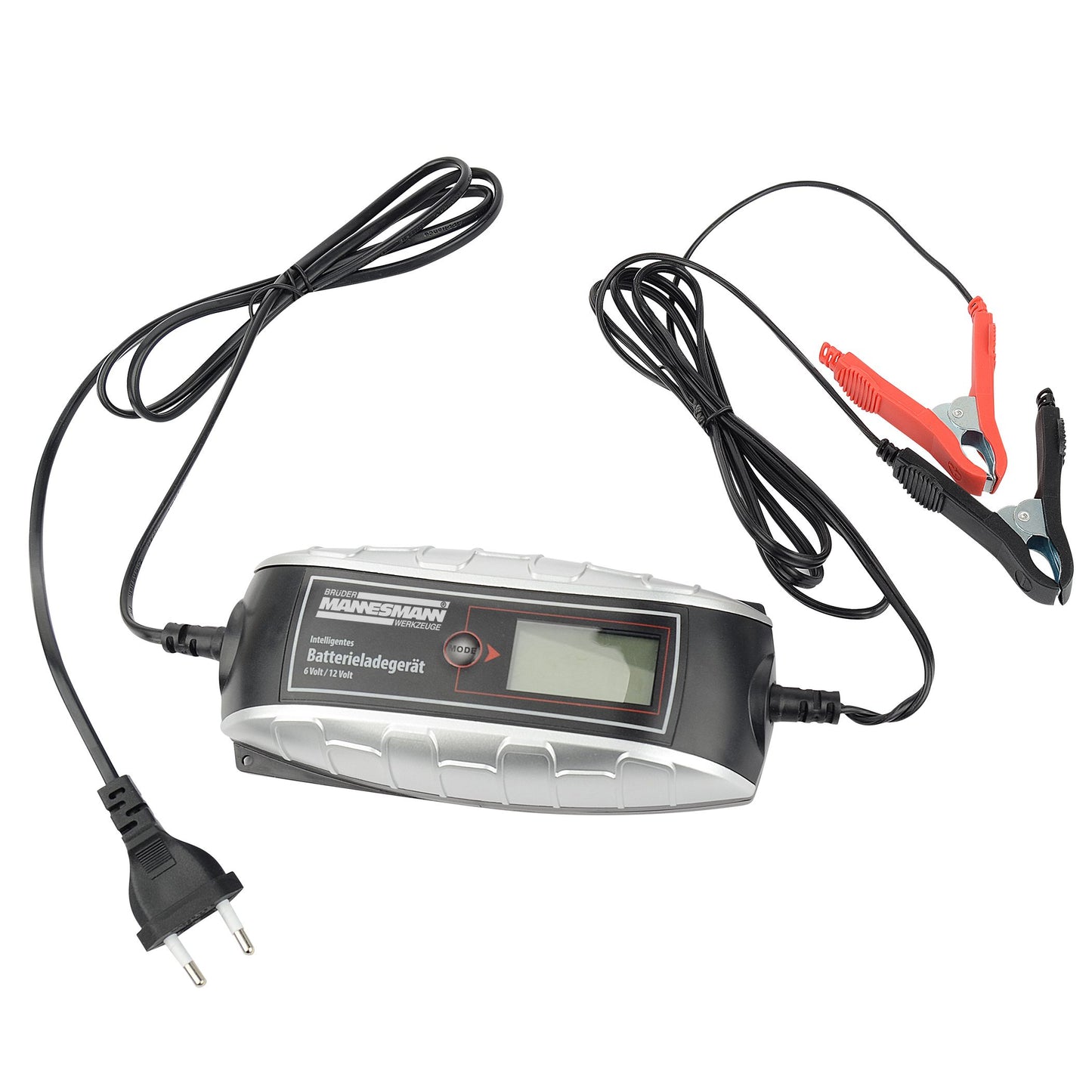 Brüder Mannesmann Brüder Mannesmann Battery Charger 6 12 V avec écran LCD