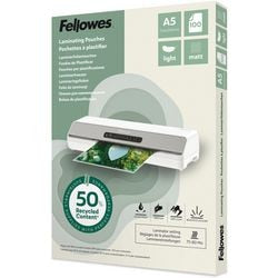 Pochettes de plastification Fellowes 100143437 transparent a5 mat