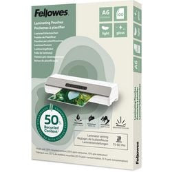 Pochettes de plastification Fellowes 100143441 transparentes a6 brillantes