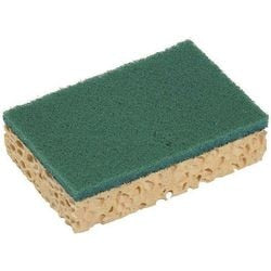 Éponge à récurer spontex basic jaune 10 pièces