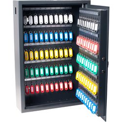 Armoire à clés pavo 100 crochets serrure à combinaison gris foncé