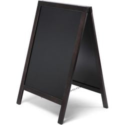 Panneau de trottoir showdown zpchbebl55x85 aluminium noir