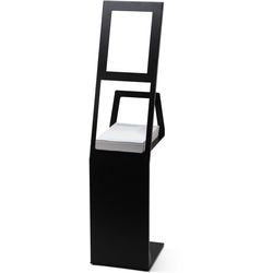 Présentoir à brochures csa4c9005 noir 8600 g