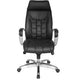Chaise de bureau amstyle contact permanent accoudoir réglable en hauteur noir 120 kg