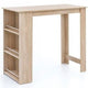 Table Wohnling en aluminium, MFC (panneau de particules mélaminé), 4 places fixe