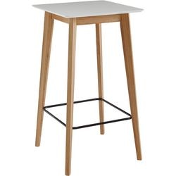 Table Ty Living chêne, fer, MDF (panneau de fibres de densité moyenne) 4 places fixe