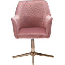 Chaise longue de salon en velours, métal moderne rose wl6306