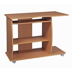 Table d'ordinateur Wohnling rectangulaire en hêtre 900 x 500 x 710 mm aggloméré