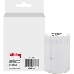 Rouleau d'étiquettes viking s0904980 dymo noir sur blanc