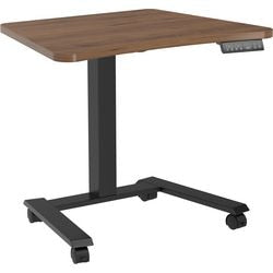 Bureau assis-debout Viking marron