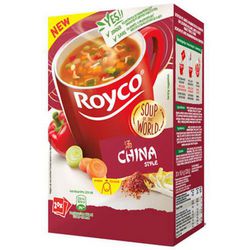 Soupe instantanée style royco porcelaine 30 g 20 pièces