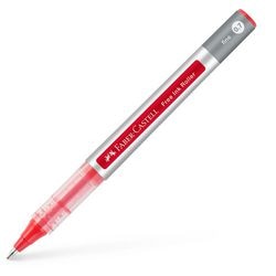 Stylo roller Faber-Castell rouge 0,4 mm fin