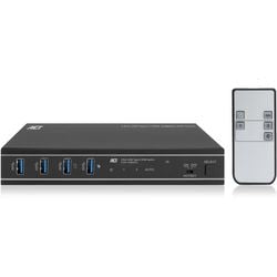 Switch KVM sécurisé universel noir