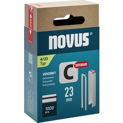 Agrafes novus 4-23 argent