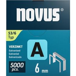 Agrafes novus 53-6 argent
