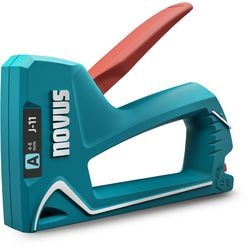 Agrafeuse à main novus j-11 bleue, bricolage, passe-temps