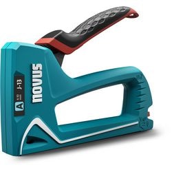 Agrafeuse à main novus j-13 bleue, bricolage, hobby, universelle