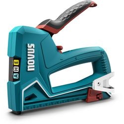 Agrafeuse manuelle novus j-50 bleue professionnelle