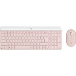 Clavier et souris logitech slim rose 143,9 mm x 373,5 mm x 21,3 mm