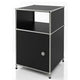 Table d'appoint floordirekt concept noir epure 400 mm x 400 mm x 650 mm