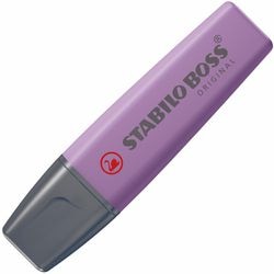 Stabilo boss surligneur fleurs sauvages - gris violet