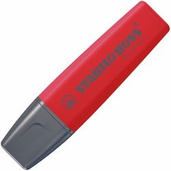 Surligneur original Stabilo Boss - rouge véritable