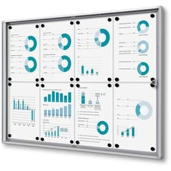 Vitrine showdown scxs8xa4b1 argent aluminium