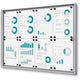 Vitrine showdown scxs8xa4b1 argent aluminium