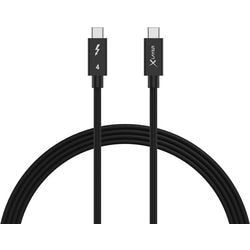 Câble USB-C xlayer 220113 noir USB-C mâle Thunderbolt