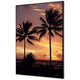 Décoration murale textile showdown tfr22wa2-set-i826 400 x 400 palmiers coucher de soleil