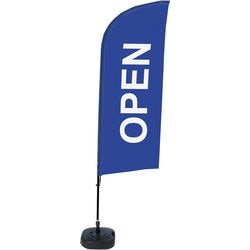 Beach flag showdown bfaw310-wt21-i57 autoportant bleu