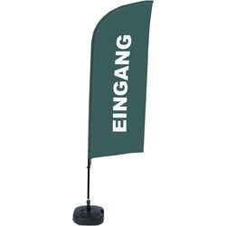 Beach flag showdown bfaw310-wt21-i121 autoportant gris