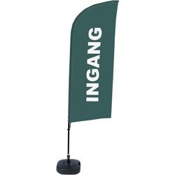 Beach flag showdown bfaw310-wt21-i122 autoportant gris
