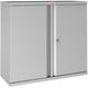 Armoire à portes battantes Phoenix scl0891ggk gris 830 mm