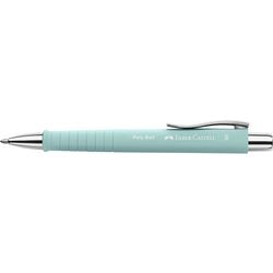 Stylo à bille Faber-castell - polyball - xb - bleu caribique - fc-241105