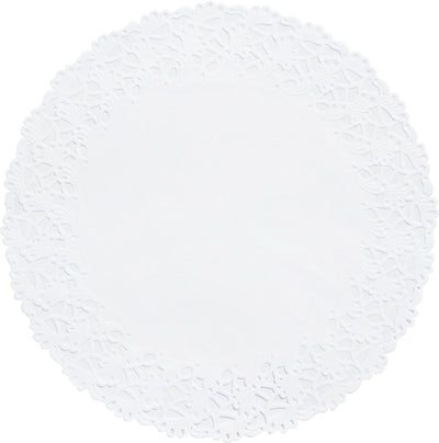 Ensemble de bords de gâteau Duni 6 pièces blanc ø36cm