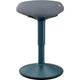 Tabouret actif Leitz ergo avec siège confort - tabouret de bureau - tabouret ergonomique - gris foncé