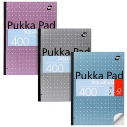 Pk5 pukka métallisé bloc de recharge a4 carré