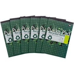 Pk6 bloc de remplissage recyclé pukka a4