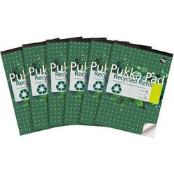 Bloc de remplissage recyclé Pk6 pukka a4