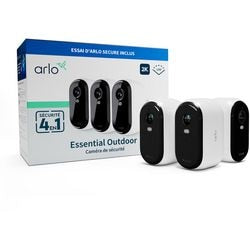 Caméra de sécurité extérieure sans fil Arlo essential 2k - 3 caméras IP