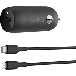 Chargeur de voiture belkin noir 30 w