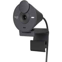 Webcam Logitech gris 45 mm x 53,1 mm x 65,6 mm