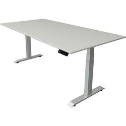 Bureau assis-debout Kerkmann Move 4 gris clair