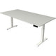 Bureau assis-debout Kerkmann Move 4 gris clair