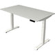 Bureau assis-debout Kerkmann Move 4 gris clair