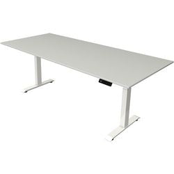 Bureau assis-debout Kerkmann Move 4 gris clair