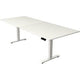 Bureau assis-debout Kerkmann Move 4 blanc