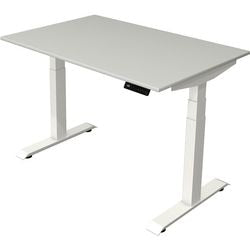 Bureau assis-debout Kerkmann Move 4 gris clair